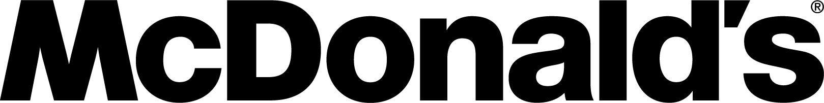 McDonald's wordmark in black