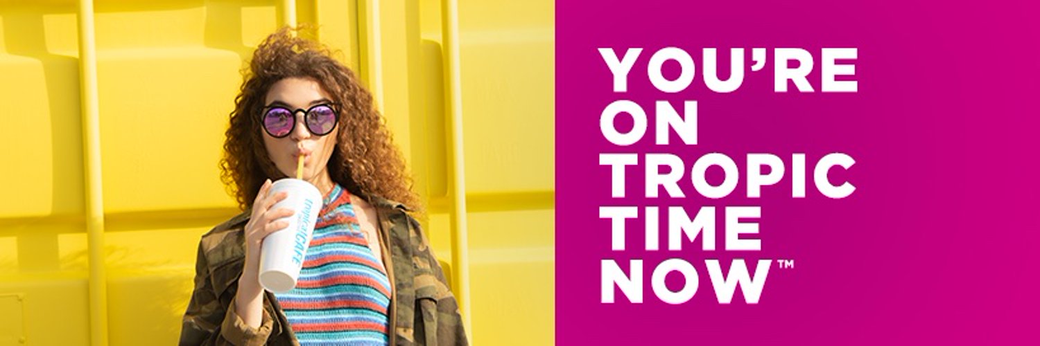 Tropical Smoothie Cafe Tropic Time campaign image